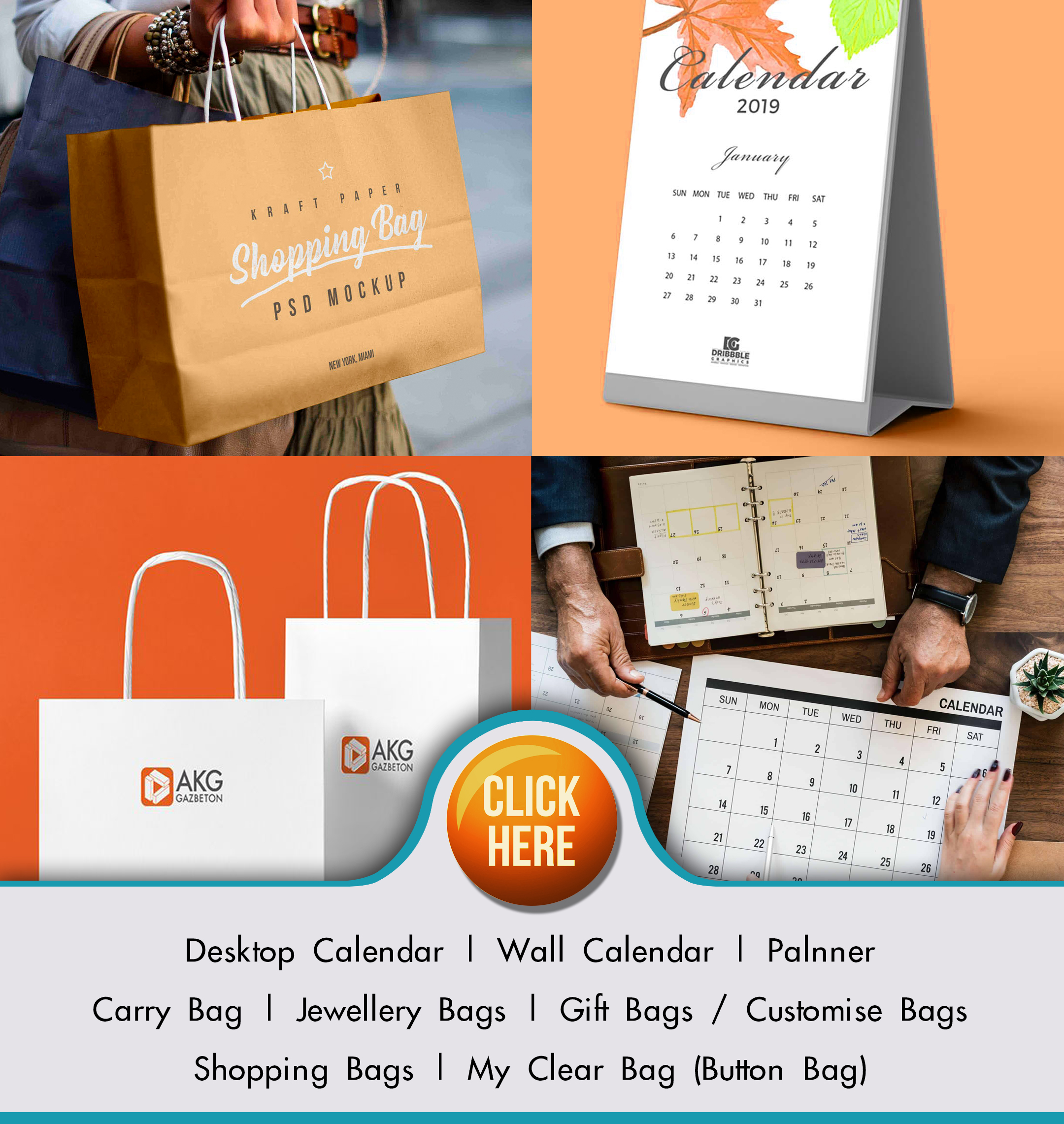 Calender – Carry Bags